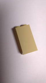 NEU Panel 1 x 2 x 3 mit Seitenstützen - hohle Noppen beige