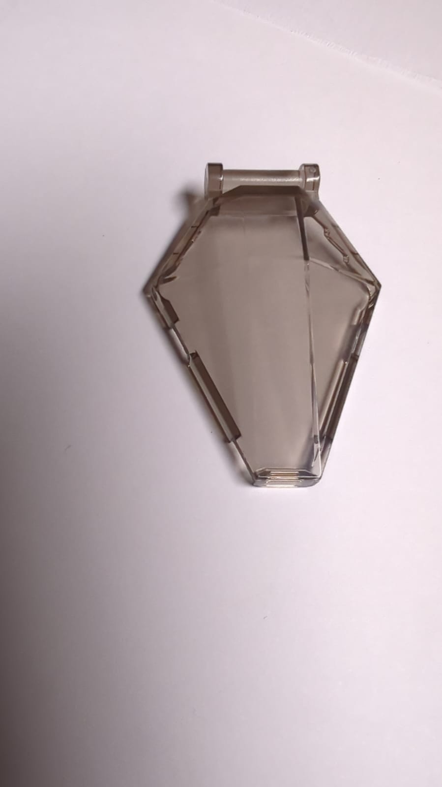 NEU Windschutzscheibe 6 x 4 x 1 Sechseckig mit Stangengriff transparent braun (alt: schwarz)