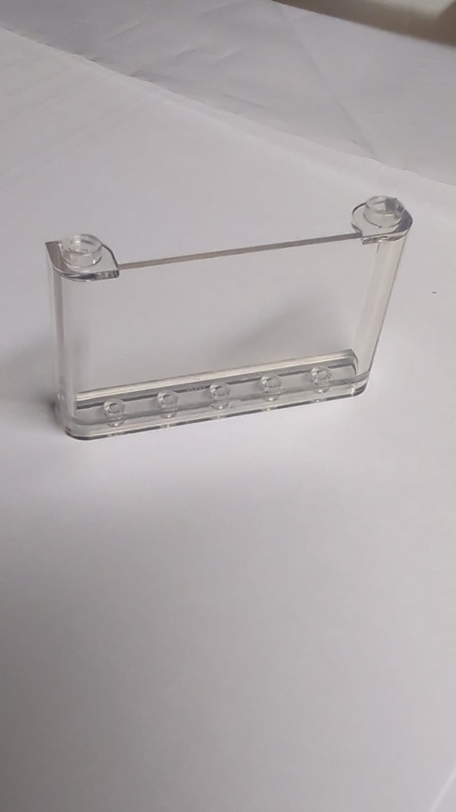 NEU Windscreen 1 x 6 x 3 transparent weiss trans-clear