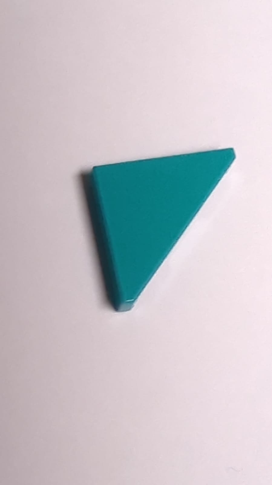 NEU Fliese, Modifiziert 2 x 2 Dreieckig türkies