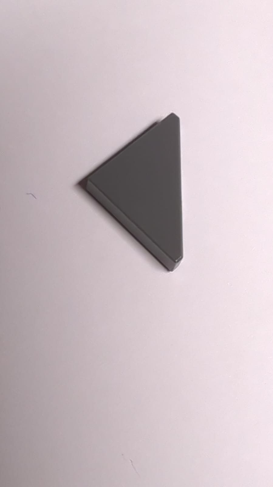 NEU Fliese, Modifiziert 2 x 2 Dreieckig neudunkelgrau