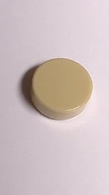 NEU Fliese, rund 1 x 1 beige