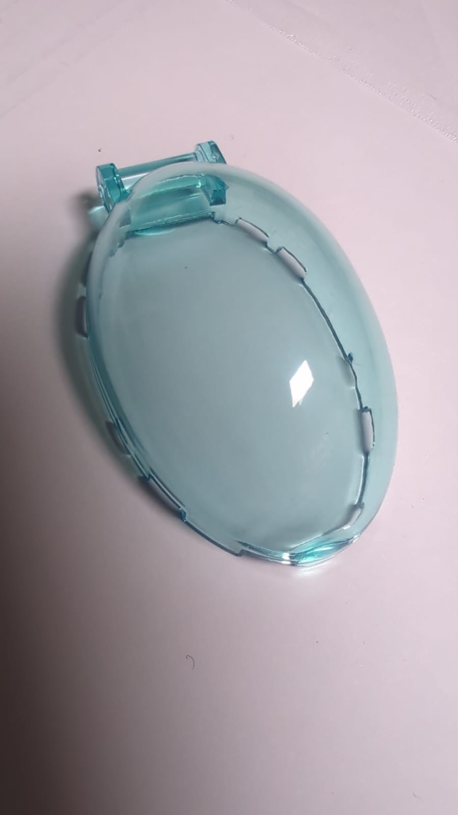 NEU Windschutzscheibe 6 x 4 x 2 Bubble-Canopy mit Griff transparent hellblau