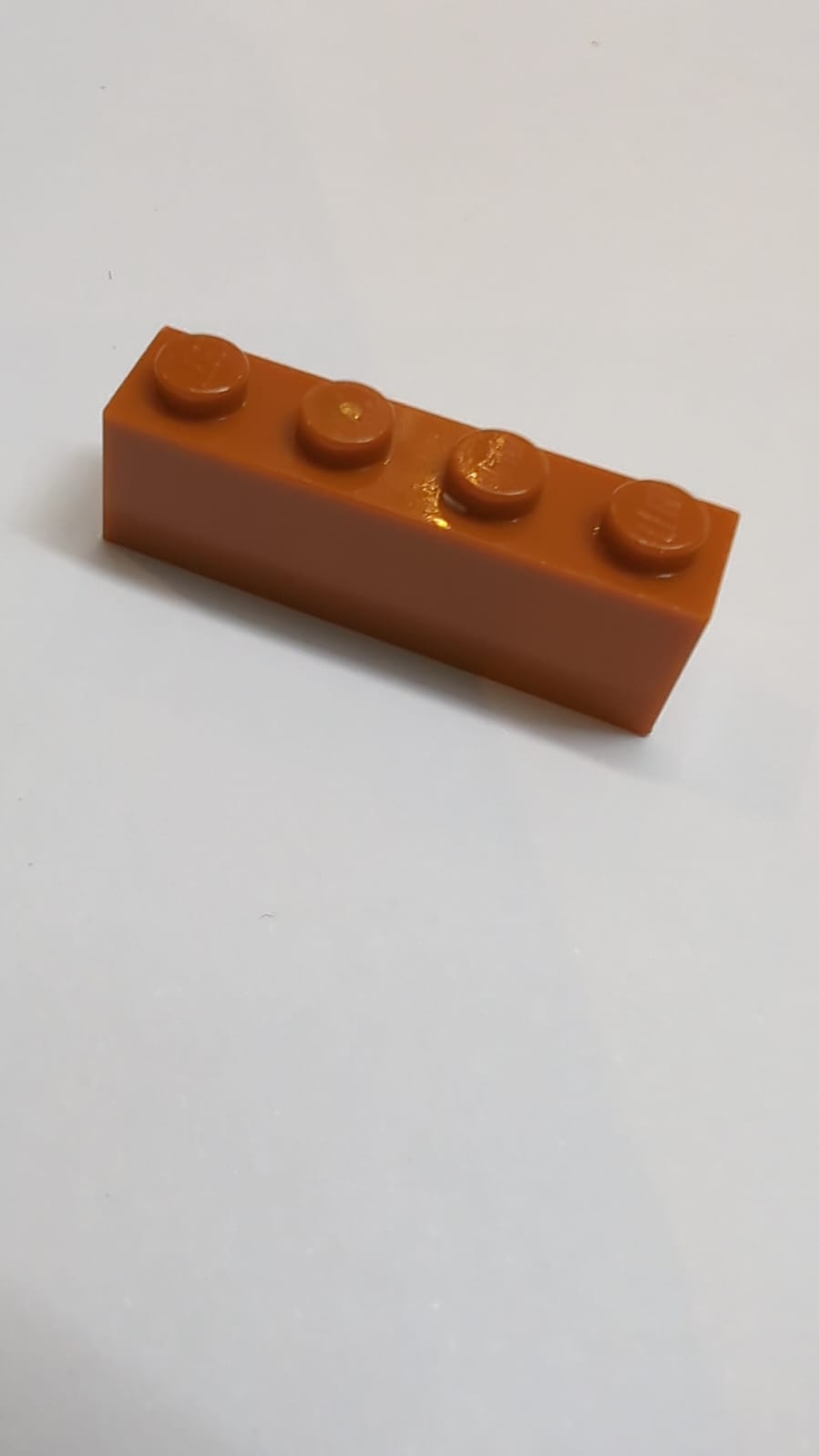 1x4 Stein dunkelorange