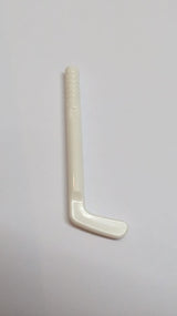 NEU Minifigur, Utensil Hockeyschläger, runder Schaft weiß