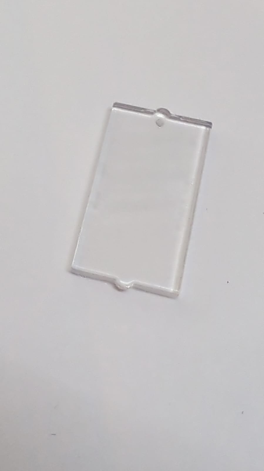 NEU Glas für Fenster 1 x 2 x 3 Flache Vorderseite transparent weiß