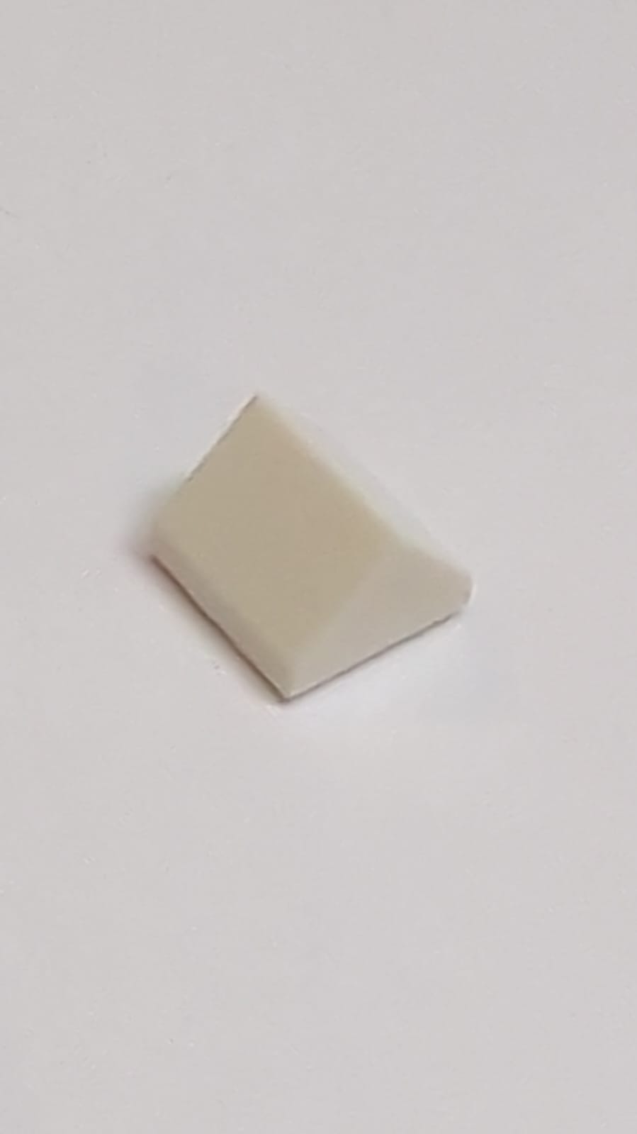 NEU Schrägstein 45 1 x 1 doppelt weiß