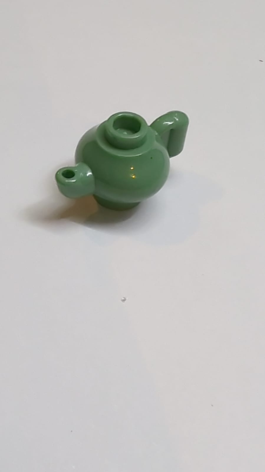 NEU Minifigur, Utensil Teepott Teekanne sandgrün