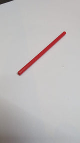 NEU Schlauch, Rigid 3mm D.  8L / 6.4cm rot