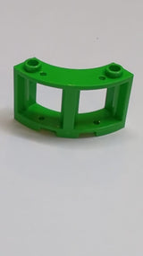 NEU Fenster 3 x 3 x 2 gebogene Ecke mediumgrün