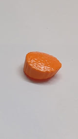 NEU Minifigur, Flache Haarspitze mit geraden, gleichmäßigen Abschnitte orange