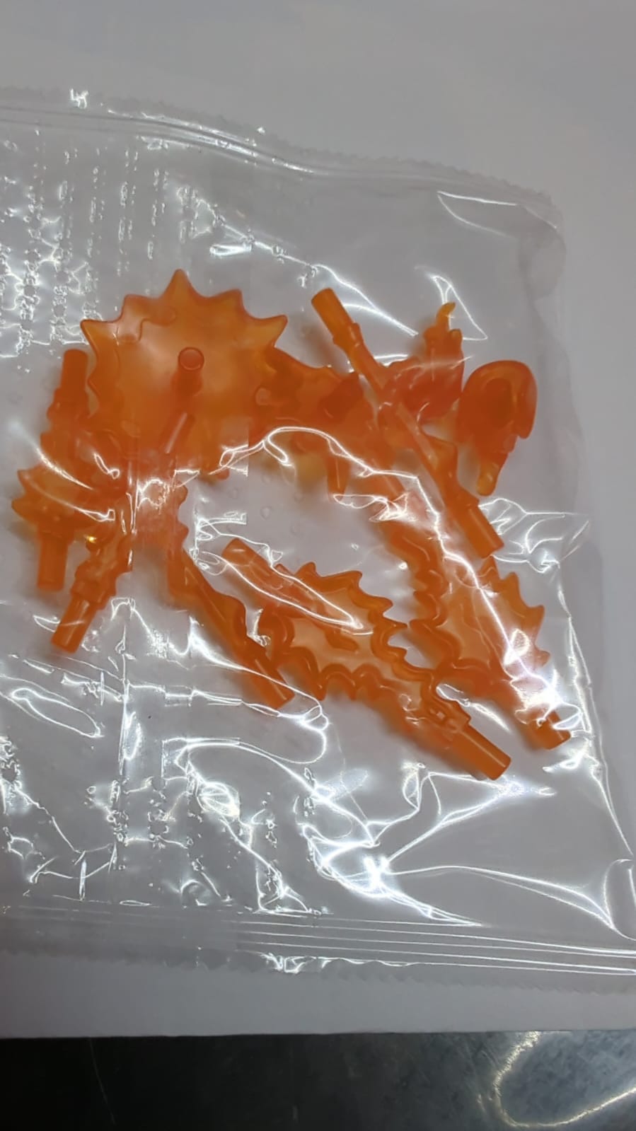 NEU Power Bursts, 10 in Tasche (Multipack) transparent orange