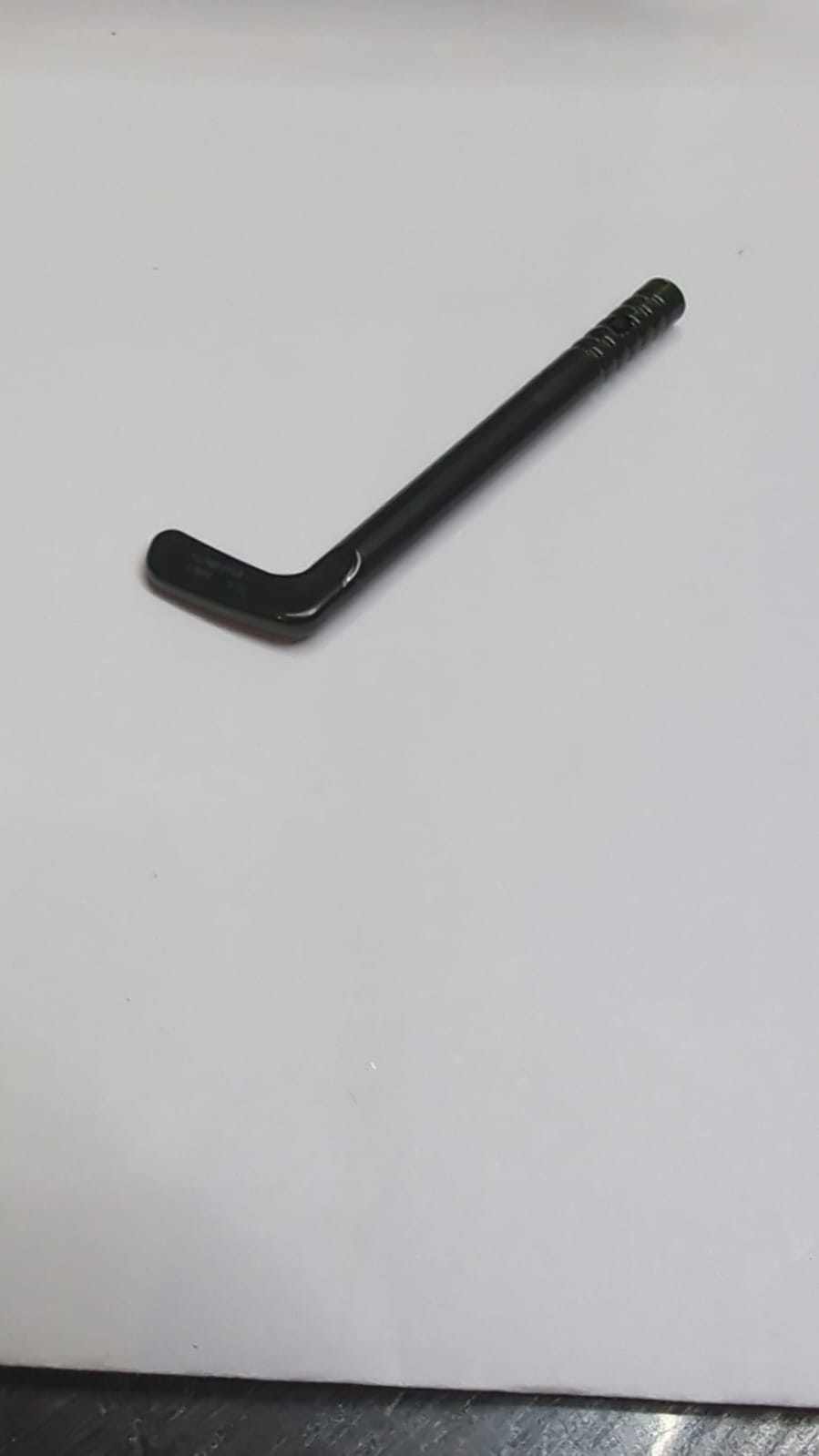 NEU Minifigur Hockeyschläger runder Schaft, schwarz