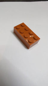 NEU Stein 2 x 4 dunkelorange