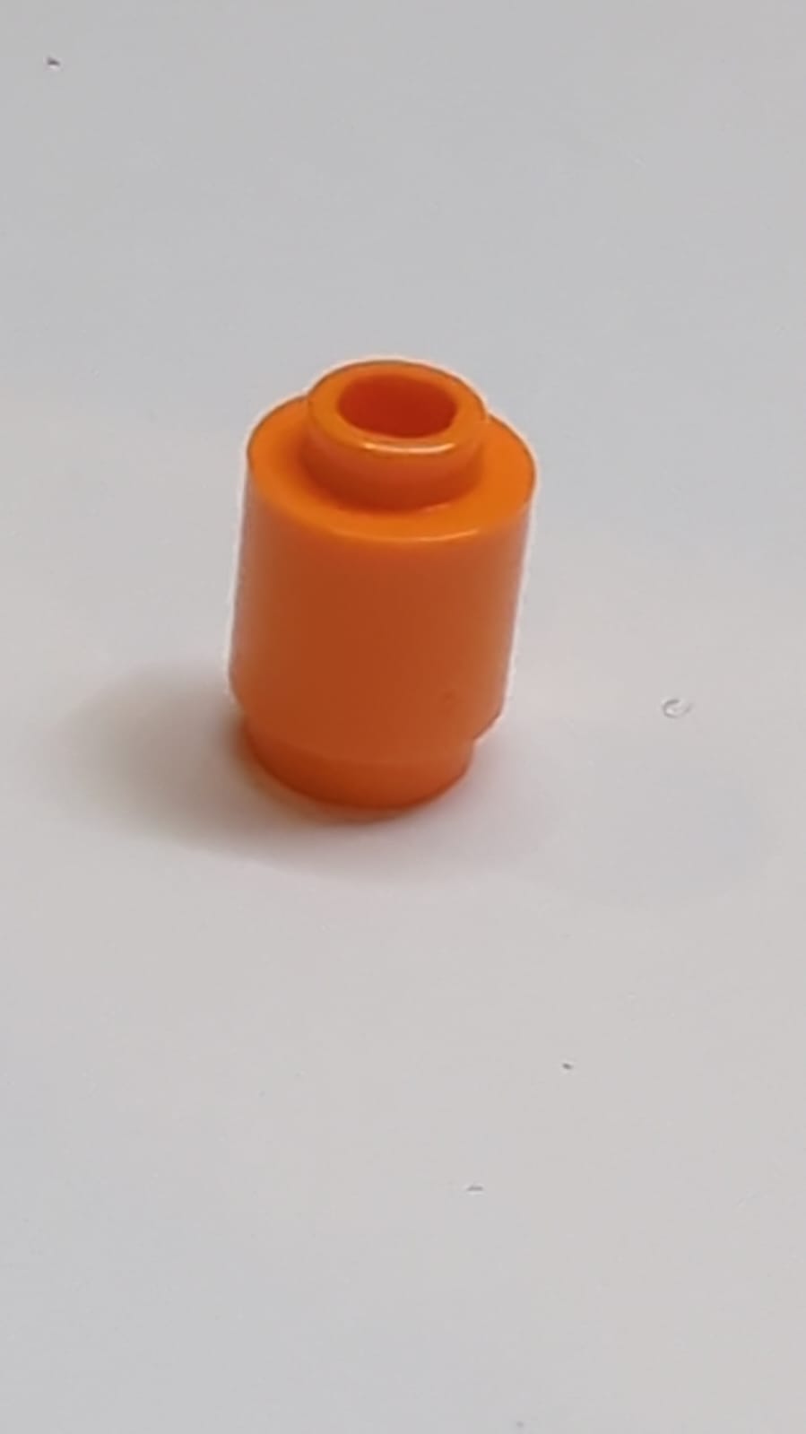 NEU Stein rund 1 x 1 orange