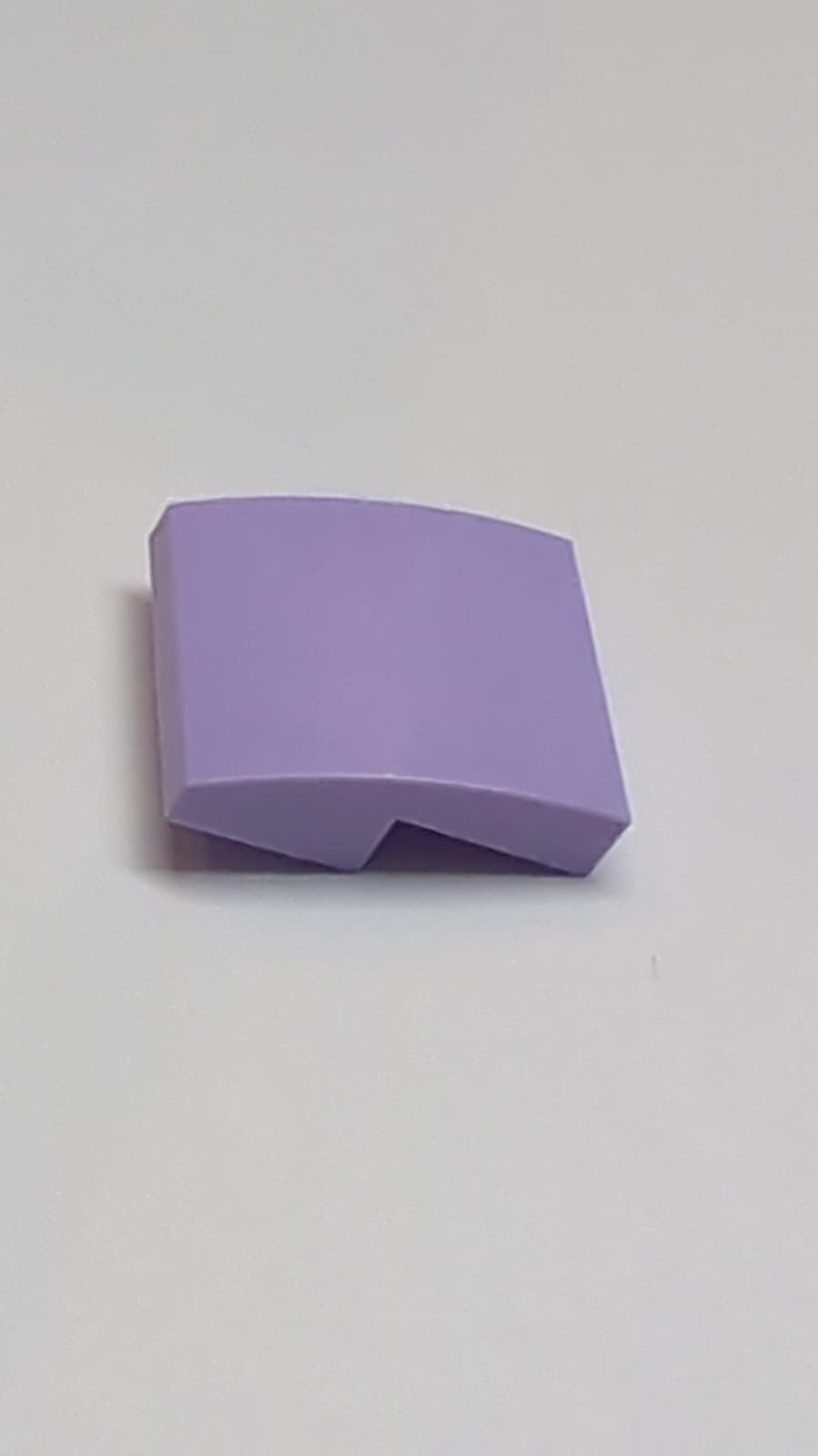 NEU Halbbogenstein flach 2 x 2 x 2/3 lavendel (hell)