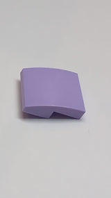 NEU Halbbogenstein flach 2 x 2 x 2/3 lavendel (hell)