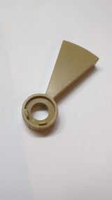 Stufe für Spiraltreppe, Wendeltreppe dunkelbeige