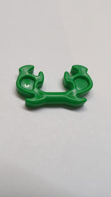 Minifigur Zubehör Ninja Helm Hörner grün