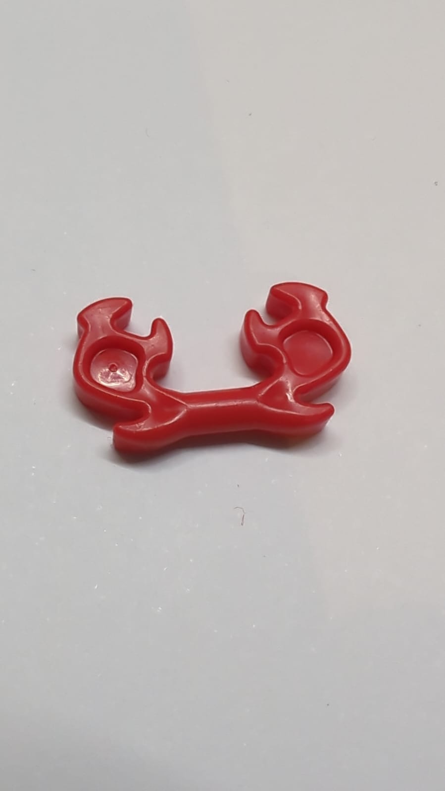 Minifigur Zubehör Ninja Helm Hörner rot