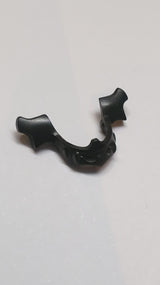 Minifigur, Visier-Kinnschutz Aufwendig schwarz