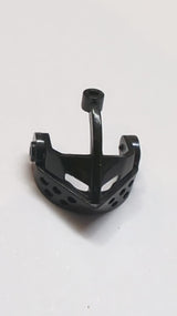 Minifigur, Visier spitz schwarz