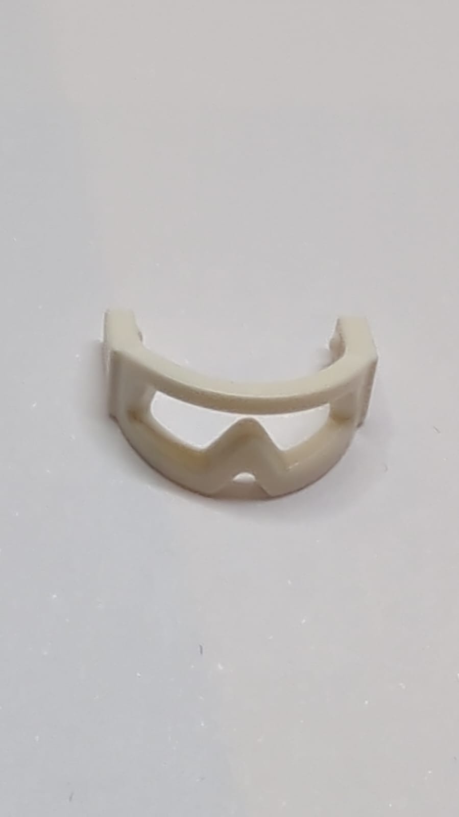 Minifigur, Visier-Skibrille weiß