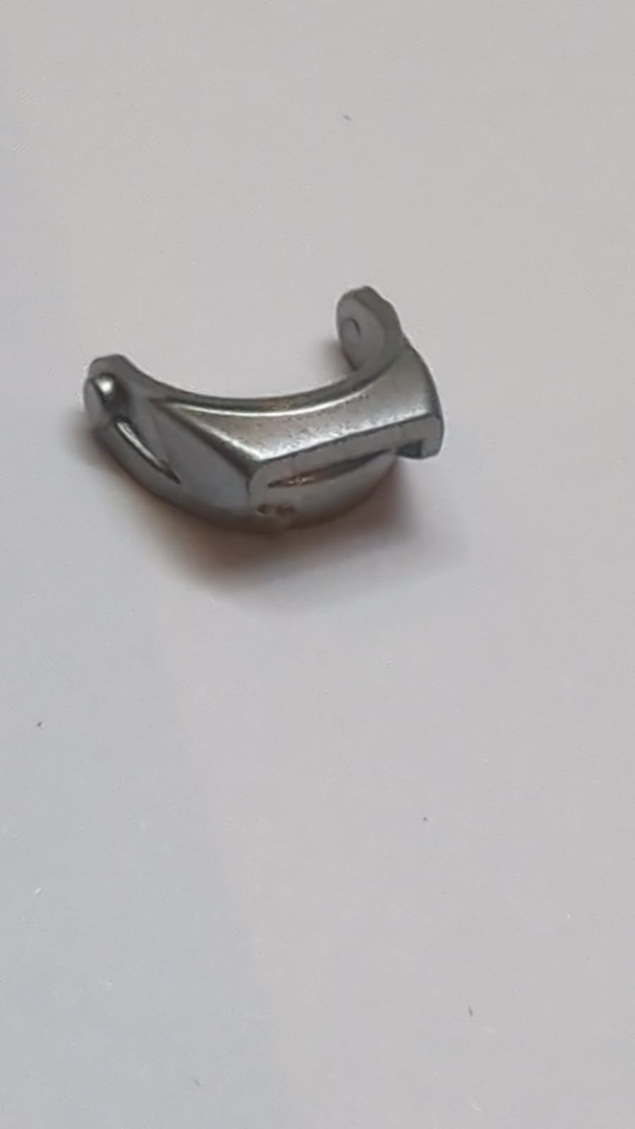 Minifigur, Visier mit horizontalem Schlitz metallic silber