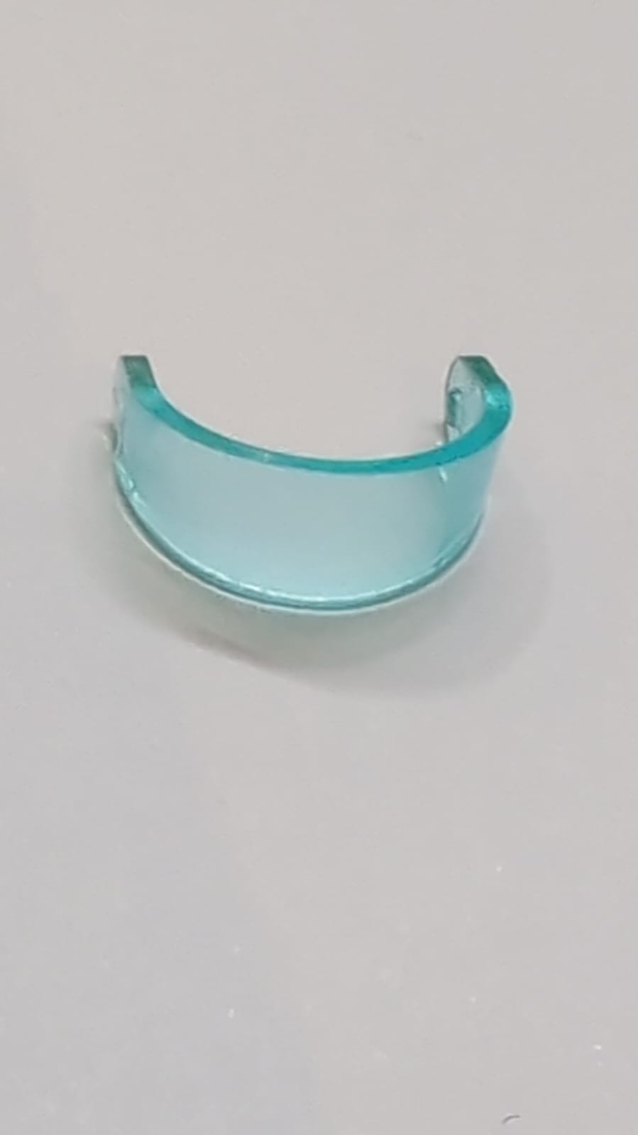 Minifigur, Standard-Visier transparent hellblau