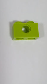 NEU Technik, Stein 1 x 2 mit Pinloch lindgrün