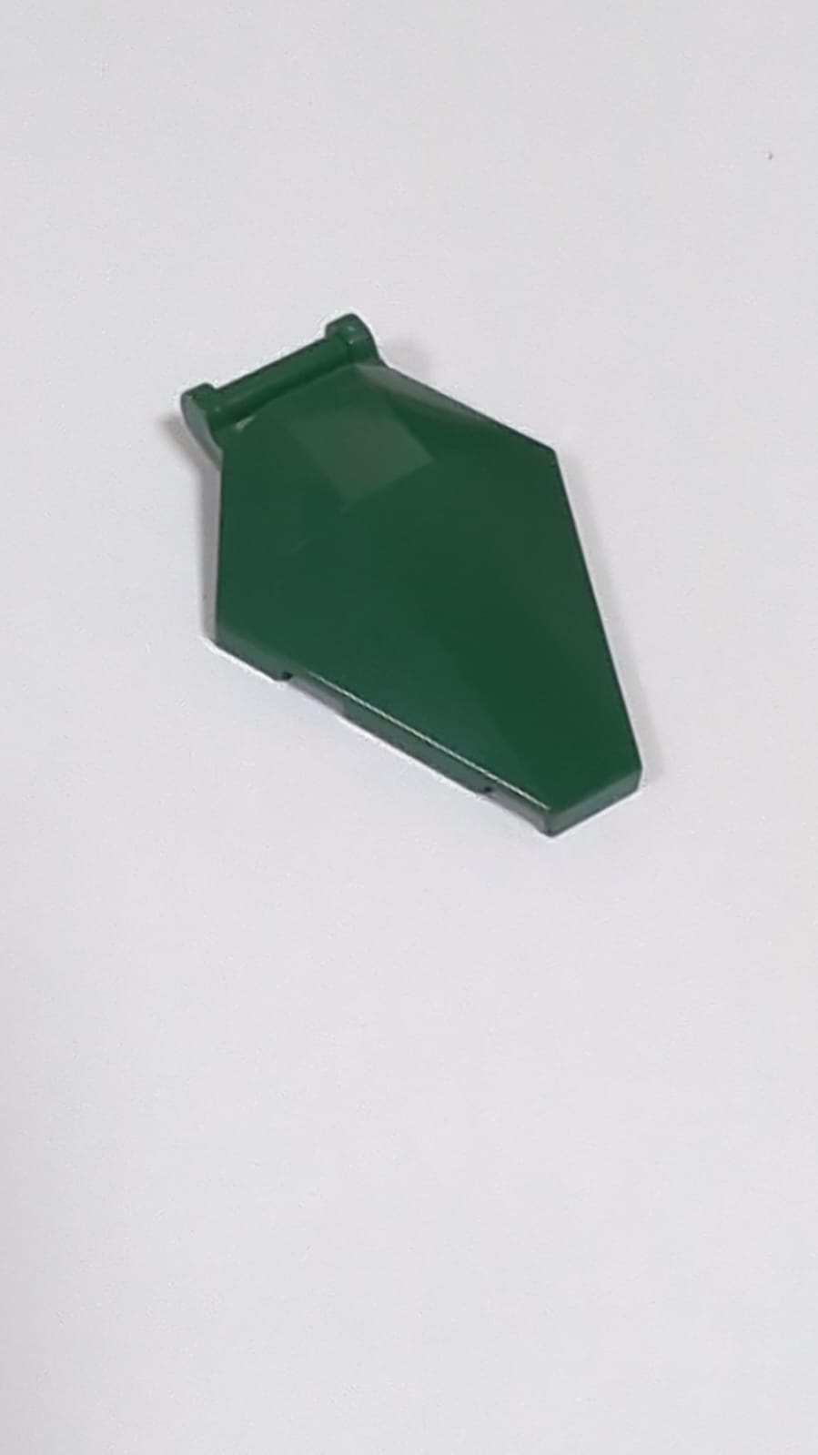 NEU Windschutzscheibe 6 x 4 x 1 Sechseckig mit Stangengriff dunkelgrün