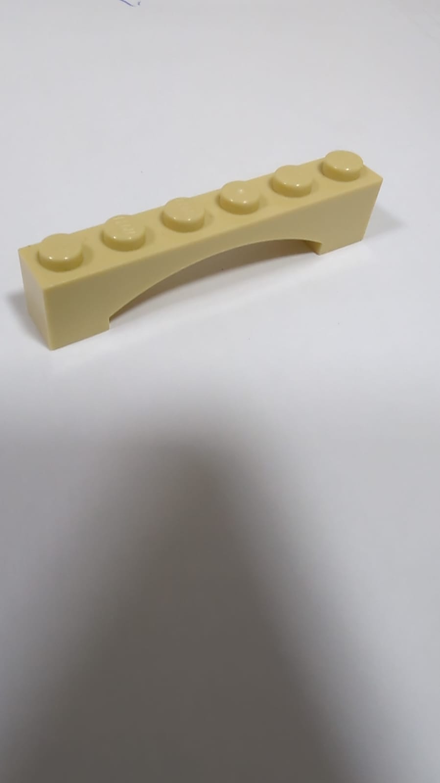 NEU Bogenstein 1 x 6 mit Absatz beige