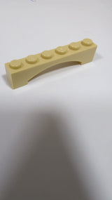 NEU Bogenstein 1 x 6 mit Absatz beige