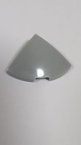 NEU Bogenstein 2 x 2 x 2/3 Ecke abgerundet neuhellgrau