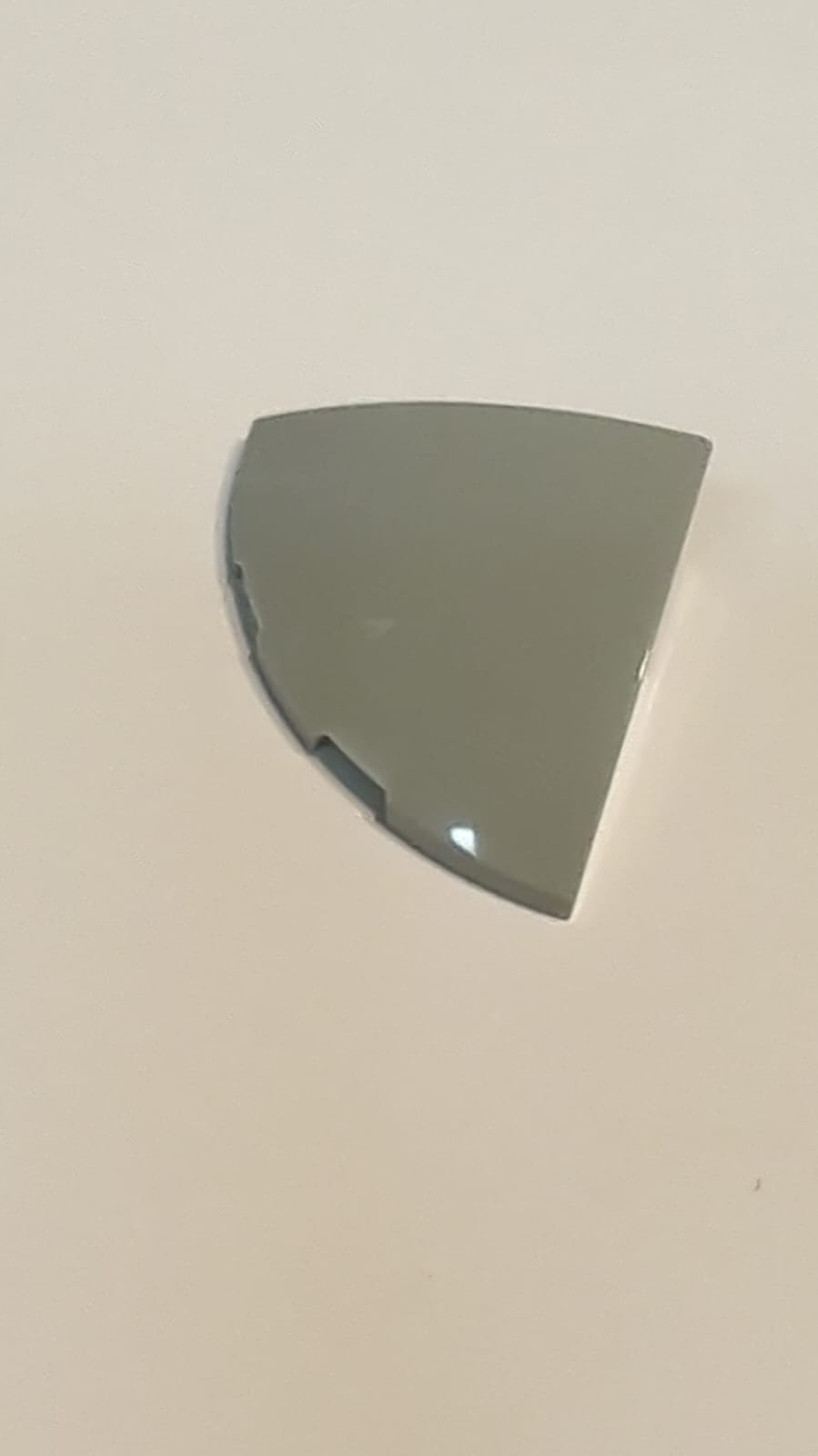 NEU Bogen rund 3 x 3 Ecke neuhellgrau