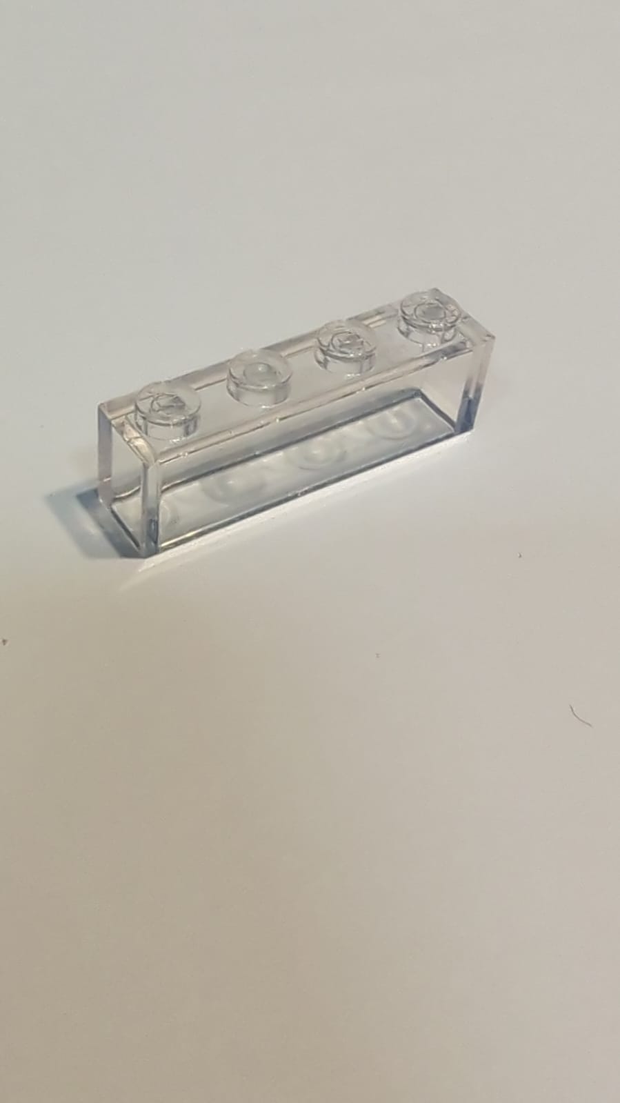 NEU Stein 1 x 4 ohne Bottom Tubes transparent weiß