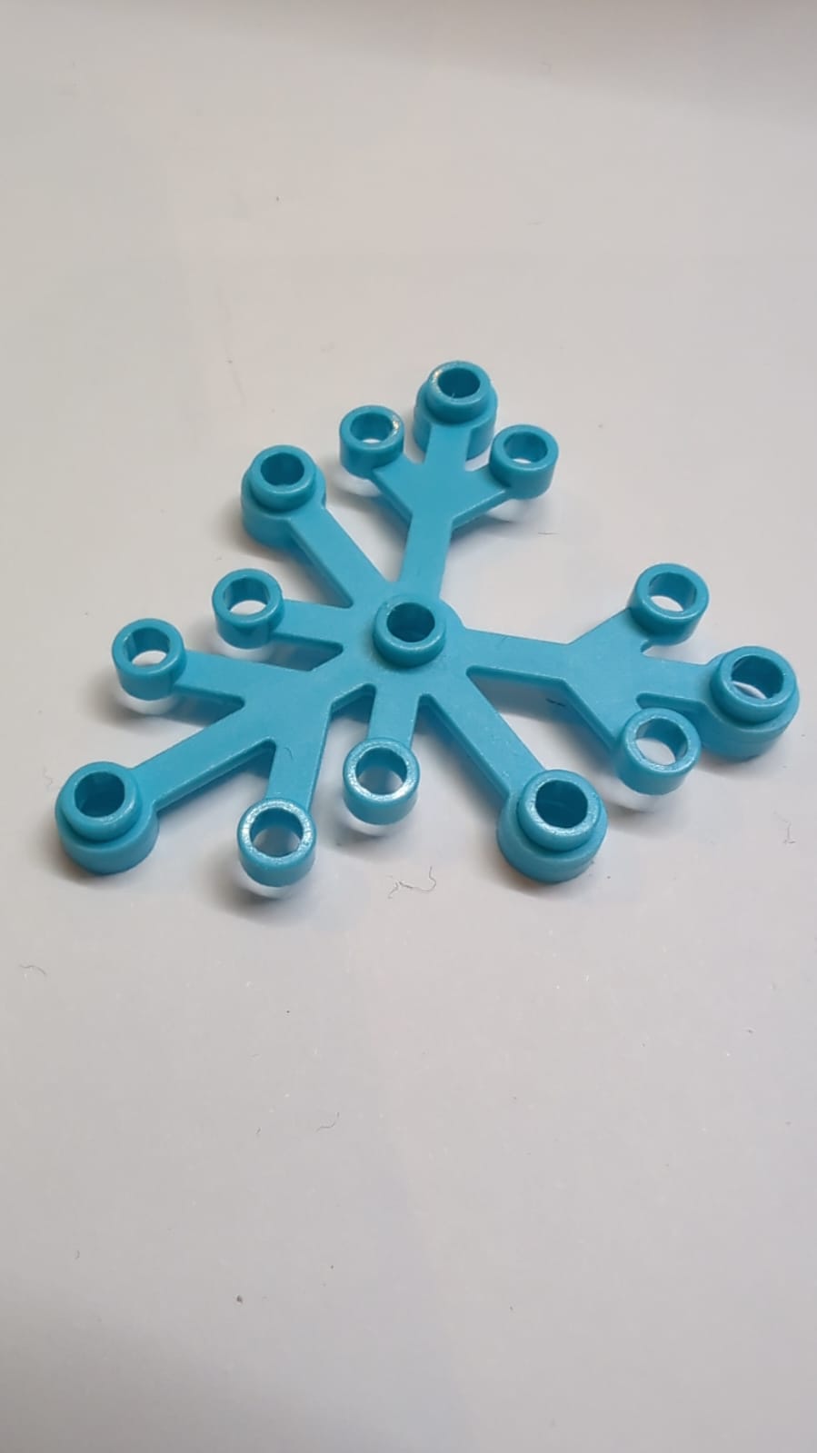 6x5 Pflanzenblätter Zweig azur (medium)