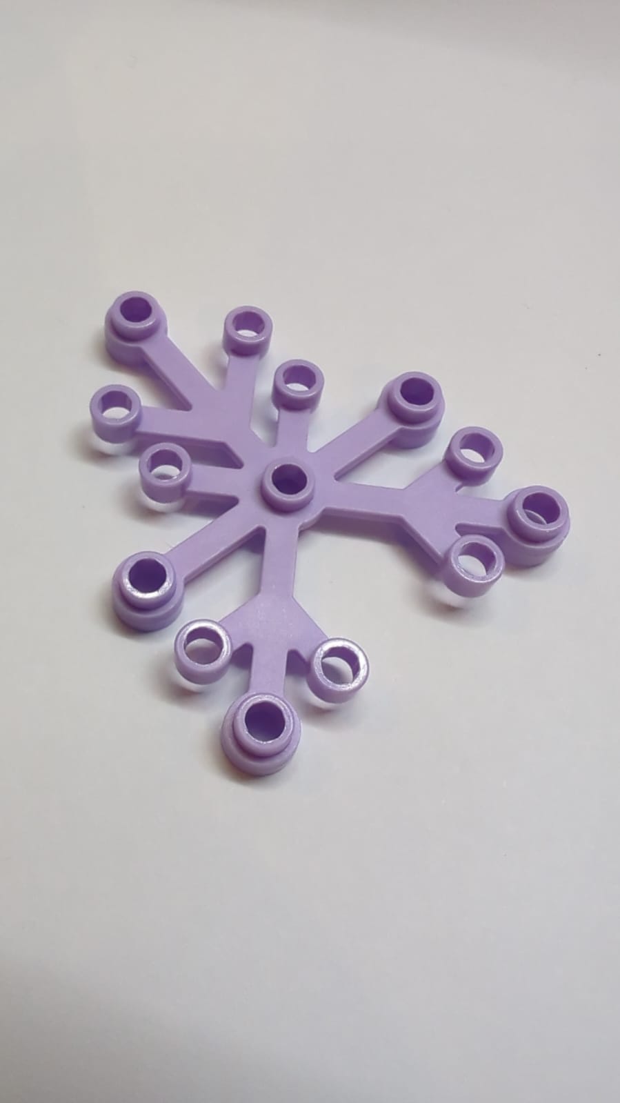 6x5 Pflanzenblätter Zweig lavendel (hell)