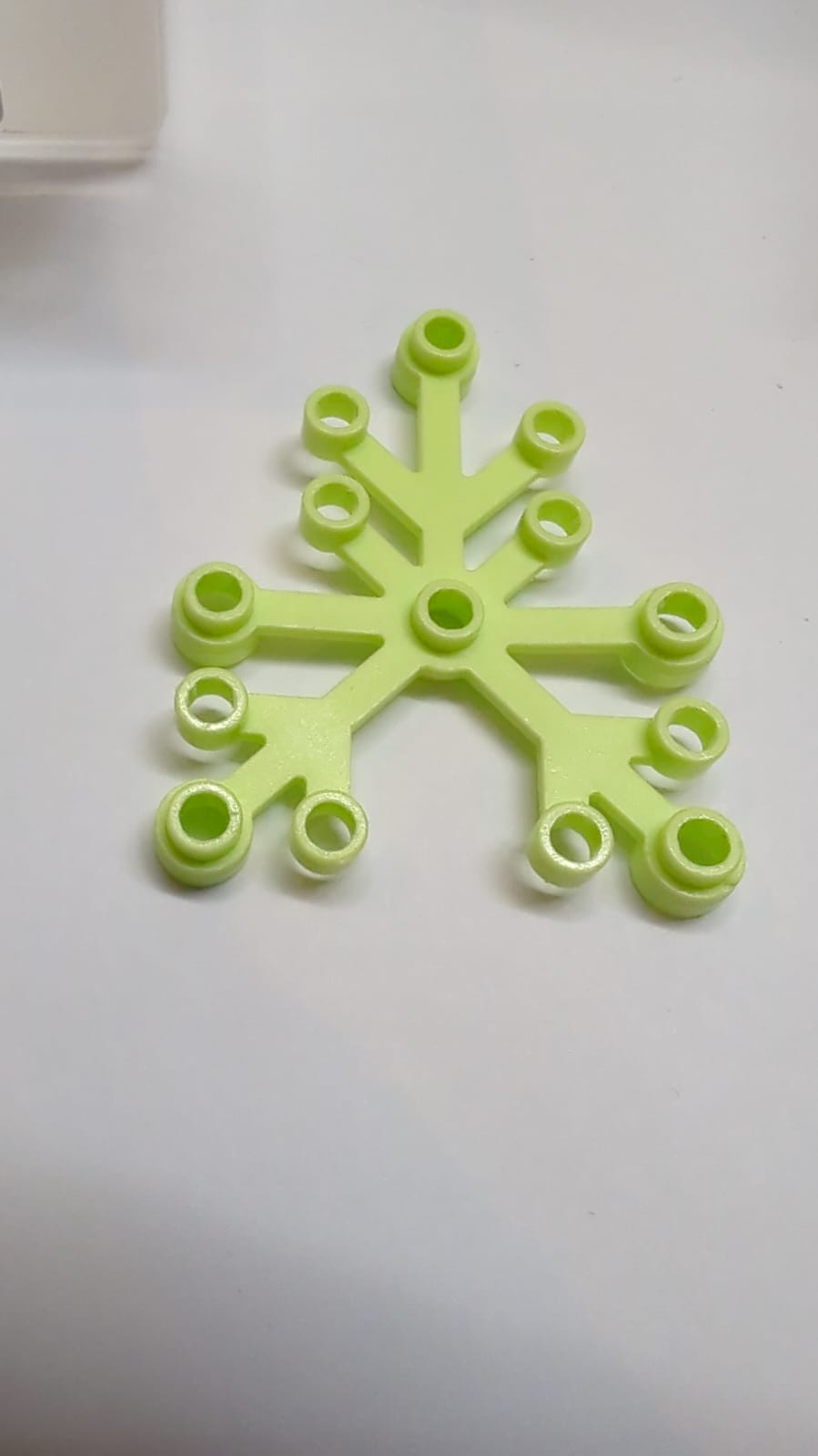 6x5 Pflanzenblätter Zweig mintgrün