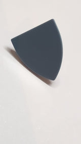 Schild Triangular, kurz uni sandblau