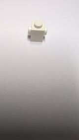 NEU Stein modifiziert 1 x 1 mit 2 Noppen gegenüber weiß