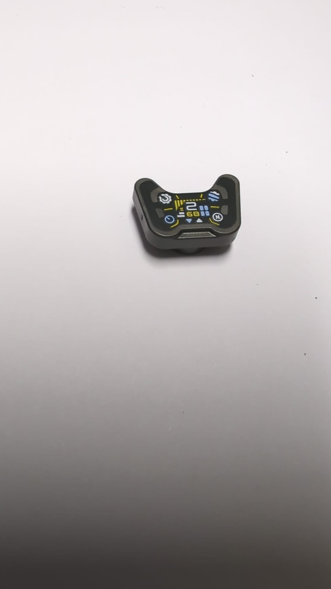 NEU Utensil Videospiel-Controller mit Lenkrad-Displaymuster titan