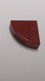 NEU Fliese, Rund 1 x 1 Viertel dunkelrot