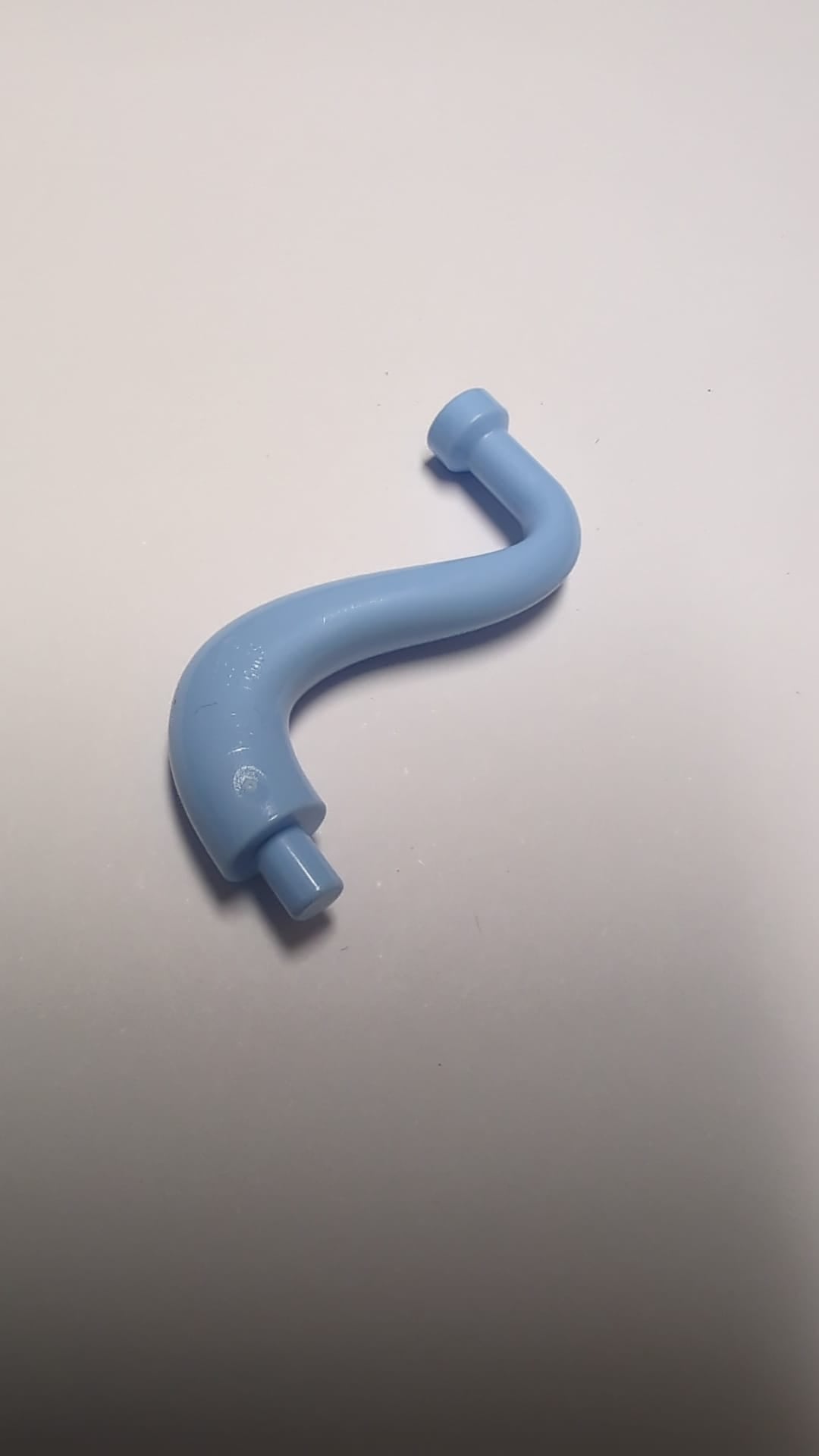 NEU Elefantenrüssel / Trunk mit Lenkerenden - Lange gerade Spitze hellblau