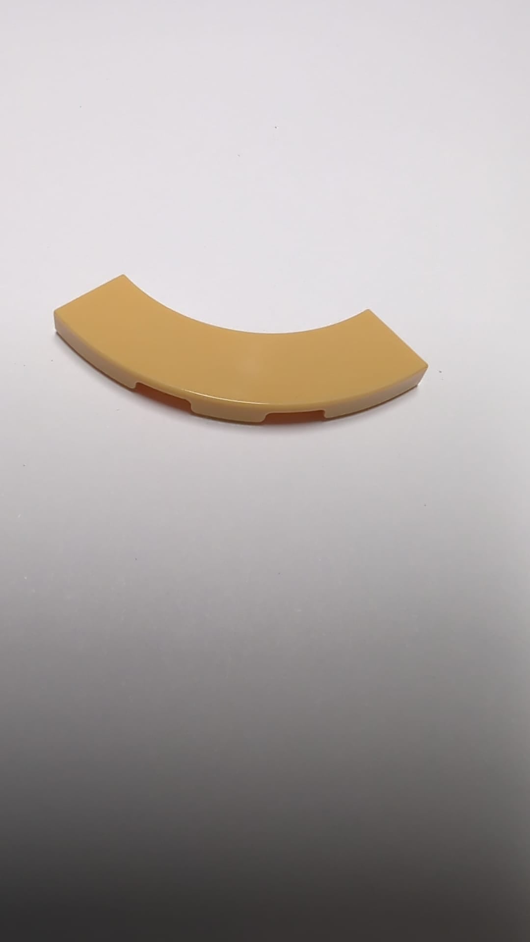 NEU Fliese rund, Ecke 3 x 3 Macaroni beige (medium)