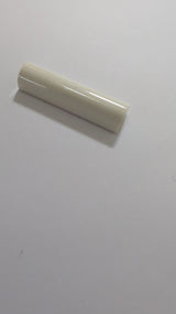 NEU Bogenstein rund, 1 x 4 x 2/3 doppelt weiß