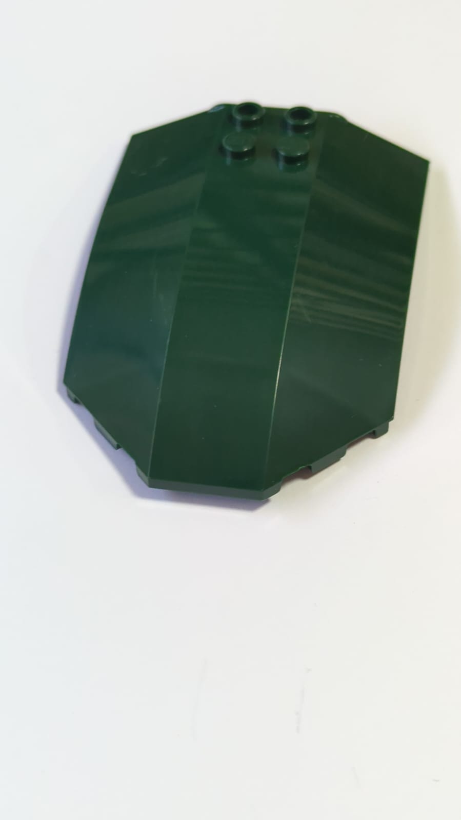 NEU Windschutzscheibe 8 x 6 x 2 gebogene, abgeschrägte Seiten dunkelgrün
