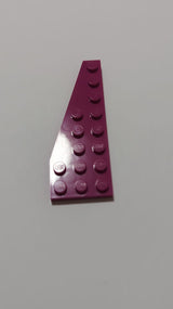 NEU Platte modifiziert, Flügel 8 x 3 Pentagonal links magenta