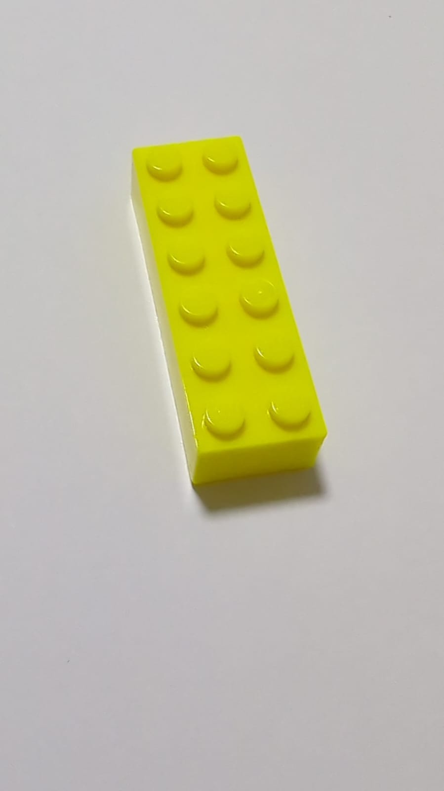 NEU Stein 2 x 6 neongelb