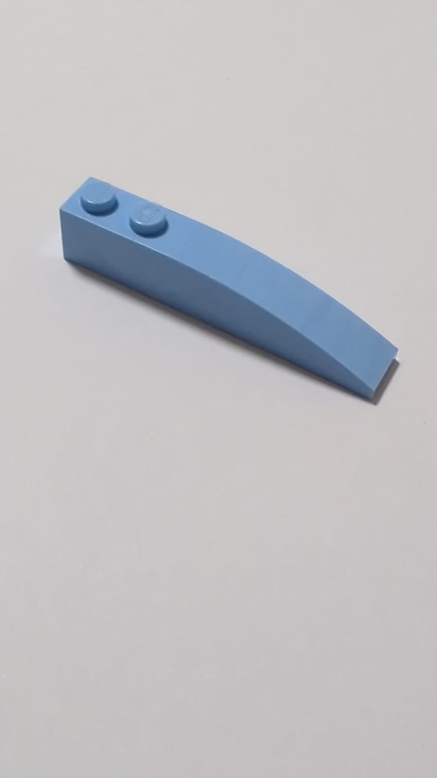 NEU Bogenstein 6 x 1 mit 2 Noppen hellblau